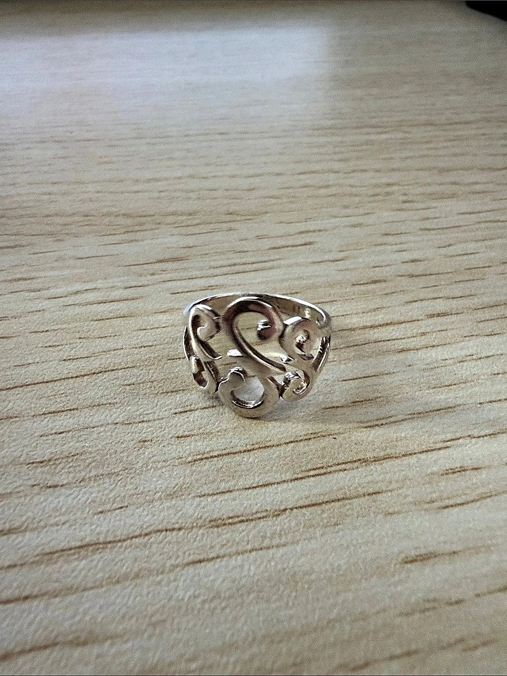 Silver Statement Ring Like New